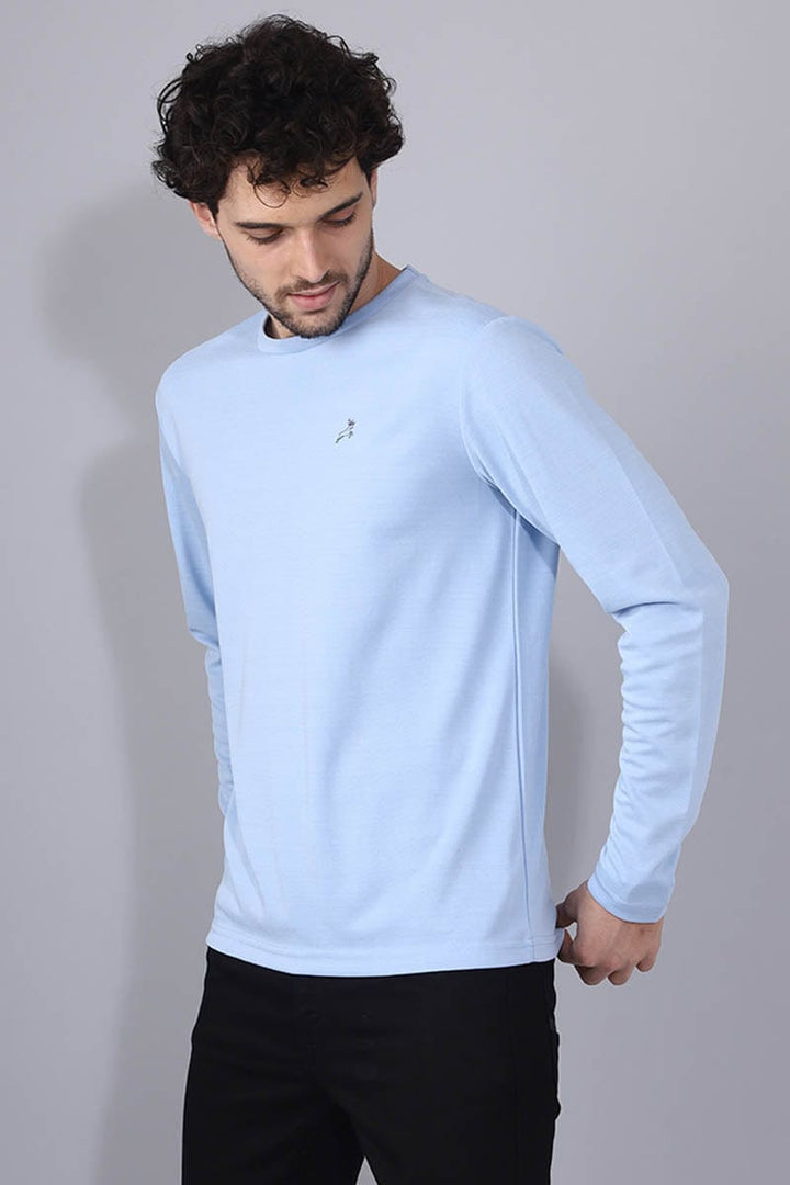 Blue Plain T-Shirt