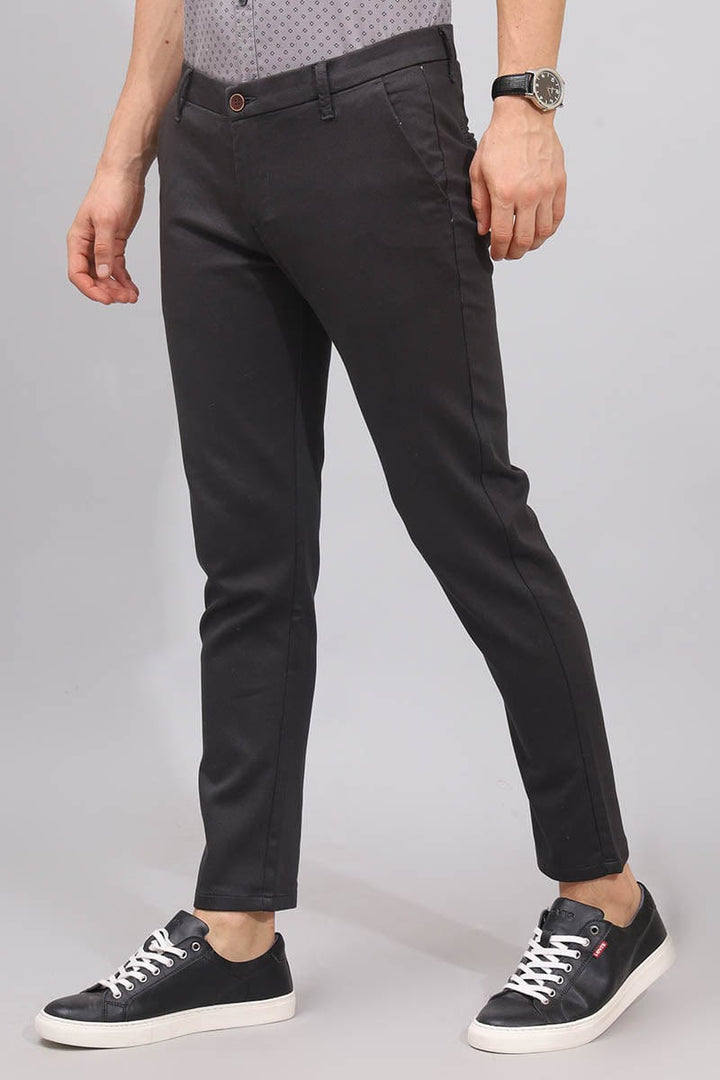 Grey Plain Trouser