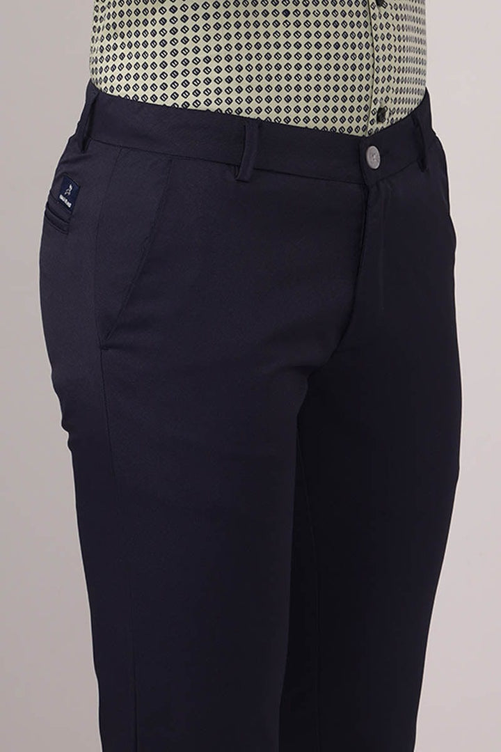 NavyBlue Plain Trouser